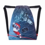 Obrázok z Bagmaster VEGA 24 Malá školská súprava pre prvákov - hokejová modrá 22 l