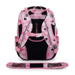 Obrázok z Bagmaster BETA 24 Malá školská súprava pre prvákov - dalmatínska ružová 18 l