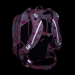 Obrázok z Bagmaster BETA 24 Veľká školská súprava pre prvákov - dalmatínska ružová 23 l