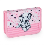 Obrázok z Bagmaster BETA 24 Veľká školská súprava pre prvákov - dalmatínska ružová 23 l