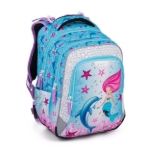 Obrázok z Bagmaster LUMI 24 A školský batoh - morská panna modrá 23 l