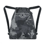 Obrázok z Veľká školská súprava Bagmaster LUMI 24 B pre prvákov - sivá stíhačka 23 l