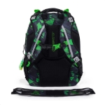 Obrázok z Bagmaster PORTO 24 A školský batoh - čierno-zelený zelený 29 l