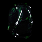 Obrázok z Batoh PORTO 24 A školský set - čierno-zelený čierny 29 l