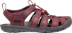 Obrázok z KEEN Clearwater CNX Leather W Dámske sandále wine/red dahlia