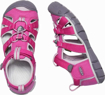 Obrázok z KEEN Seacamp II CNX Youth Detské sandále very berry/dawn pink