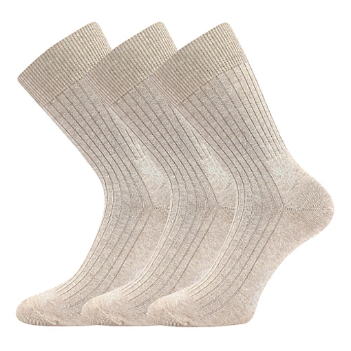 Obrázok z VOXX® ponožky Hempix béžová 3 pár