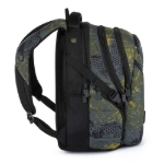Obrázok z Bagmaster BAG 21 C studentský batoh - khaki zelený Černá 30 l