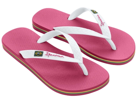 Obrázok z Ipanema Classic Brasil II 80408-24044 Dámske žabky ružovo / biele