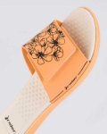 Obrázok z Rider Pool V Slide 83502-AR353 Dámske šľapky oranžovo / béžové