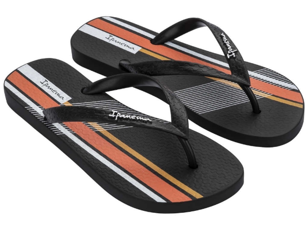 Obrázok z Ipanema Graphics 83532-AP255 Pánske žabky čierne