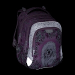 Obrázok z Bagmaster LUMI 24 G školní batoh – pejsek Růžová 18 l