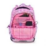 Obrázok z Bagmaster DOPI 24 A velký školní set pro prvňáčky – koně Růžová 18 l