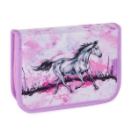 Obrázok z Bagmaster DOPI 24 A velký školní set pro prvňáčky – koně Růžová 18 l