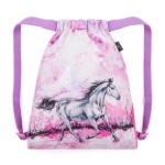 Obrázok z Bagmaster DOPI 24 A velký školní set pro prvňáčky – koně Růžová 18 l