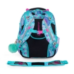 Obrázok z Bagmaster VEGA 24 B školní batoh – páv Modrá 18 l