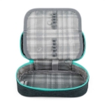 Obrázok z Bagmaster PORTO 24 A školní set – černo-tyrkysový Vícebarevná 18 l