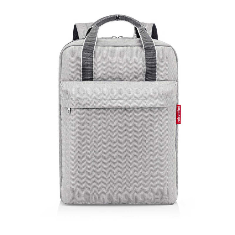 Obrázok z Reisenthel Allday Backpack M Herringbone Grey 15 L