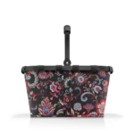 Obrázok z Reisenthel Carrybag Frame Paisley Black 22 L