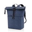 Obrázok z Reisenthel Rolltop Backpack Herringbone Dark Blue 22 L