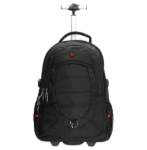 Obrázok z Enrico Benetti Cornell 15" Trolley Backpack Black 56 L