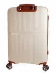 Obrázok z Cestovní kufr Dielle M PP STRIPE 190-66-24 béžová 78 L