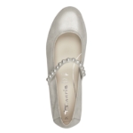 Obrázok z Tamaris 1-22140-44-941 Dámske balerínky strieborné