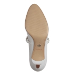 Obrázok z Tamaris 1-22424-44-100 Dámske balerínky biele