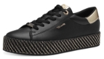 Obrázok z Tamaris 1-23713-42-048 Dámske tenisky black / gold