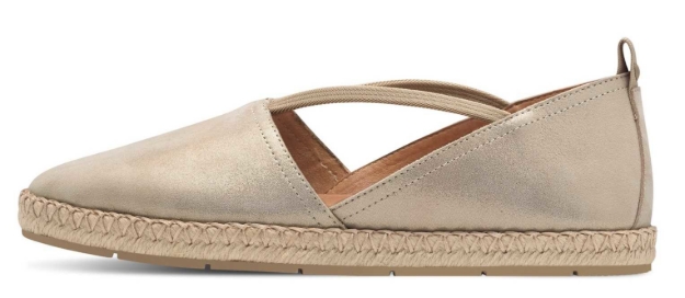 Obrázok z Tamaris 1-24620-44-179 Dámske espadrilky champagne