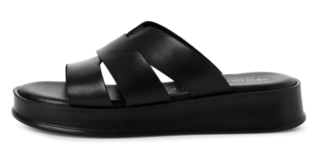 Obrázok z Tamaris 1-27203-44-001 Dámske šľapky čierne