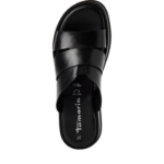 Obrázok z Tamaris 1-27203-44-001 Dámske šľapky čierne