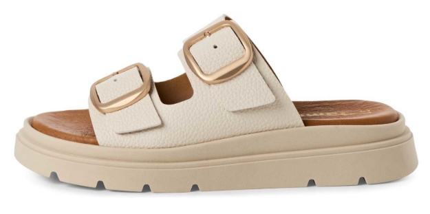 Obrázok z Tamaris 1-27239-42-413 Dámske šľapky béžové