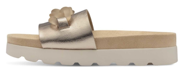 Obrázok z Tamaris 1-27411-44-900 Dámske šľapky bronzové