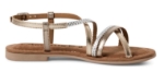 Obrázok z Tamaris 1-28139-44-116 Dámske sandále champagne