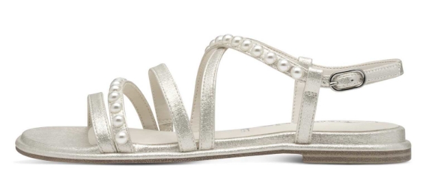 Obrázok z Tamaris 1-28143-44-179 Dámske sandále strieborné
