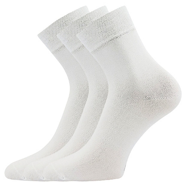 Obrázok z BOMA Ponožky bambusové EKOM 3pár BÍLÉ