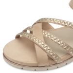 Obrázok z Tamaris 1-28152-44-425 Dámske sandále béžové