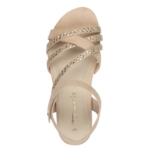 Obrázok z Tamaris 1-28152-44-425 Dámske sandále béžové