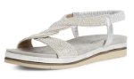Obrázok z Tamaris 1-28200-44-948 Dámske sandále strieborné