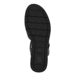 Obrázok z Tamaris 1-28202-42-003 Dámske sandále na kline čierne