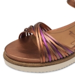 Obrázok z Tamaris 1-28218-44-964 Dámske sandále na kline copper