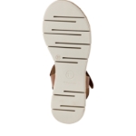 Obrázok z Tamaris 1-28220-44-392 Dámske sandále na kline hnedé