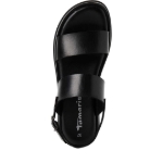 Obrázok z Tamaris 1-28238-42-001 Dámske sandále na kline čierne