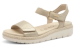 Obrázok z Tamaris 1-28260-42-179 Dámske sandále na kline béžové