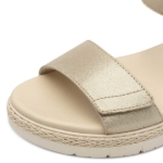 Obrázok z Tamaris 1-28260-42-179 Dámske sandále na kline béžové