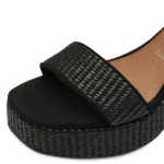 Obrázok z Tamaris 1-28311-44-001 Dámske sandále na podpätku čierne