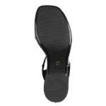 Obrázok z Tamaris 1-28311-44-001 Dámske sandále na podpätku čierne