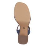 Obrázok z Tamaris 1-28343-44-802 Dámske sandále na podpätku modré