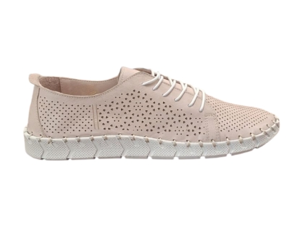 Obrázok z Wild 647051 Silver grey Dámska celokožená obuv